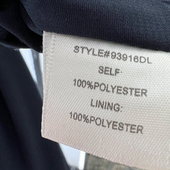 Skies Are Blue Floral Keyhole Sleeveless Dress Size Large Black Multicolor - Picture 10 of 12